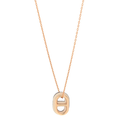 Hermes Swift O'Maillon Pendant Necklace Nata 1 of 5