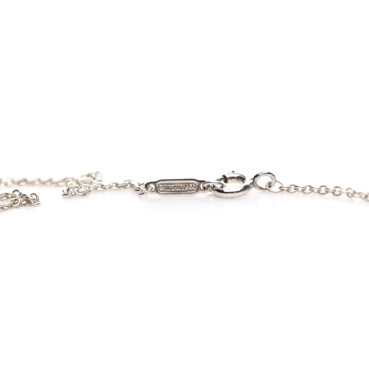 Sterling Silver Large Crown Key Pendant Necklace