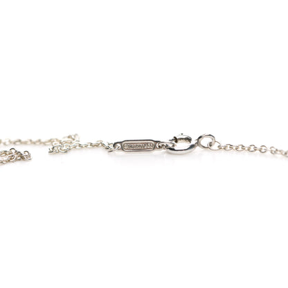 Tiffany Sterling Silver Large Crown Key Pendant Necklace 6 of 6