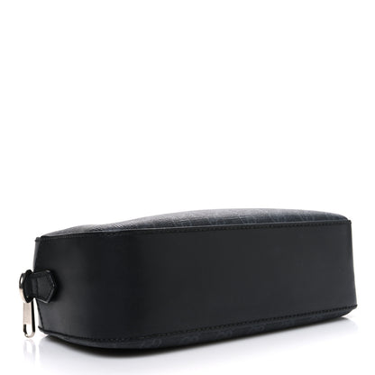 Gucci GG Supreme Monogram Web Shoulder Bag Black Grey 4 of 10
