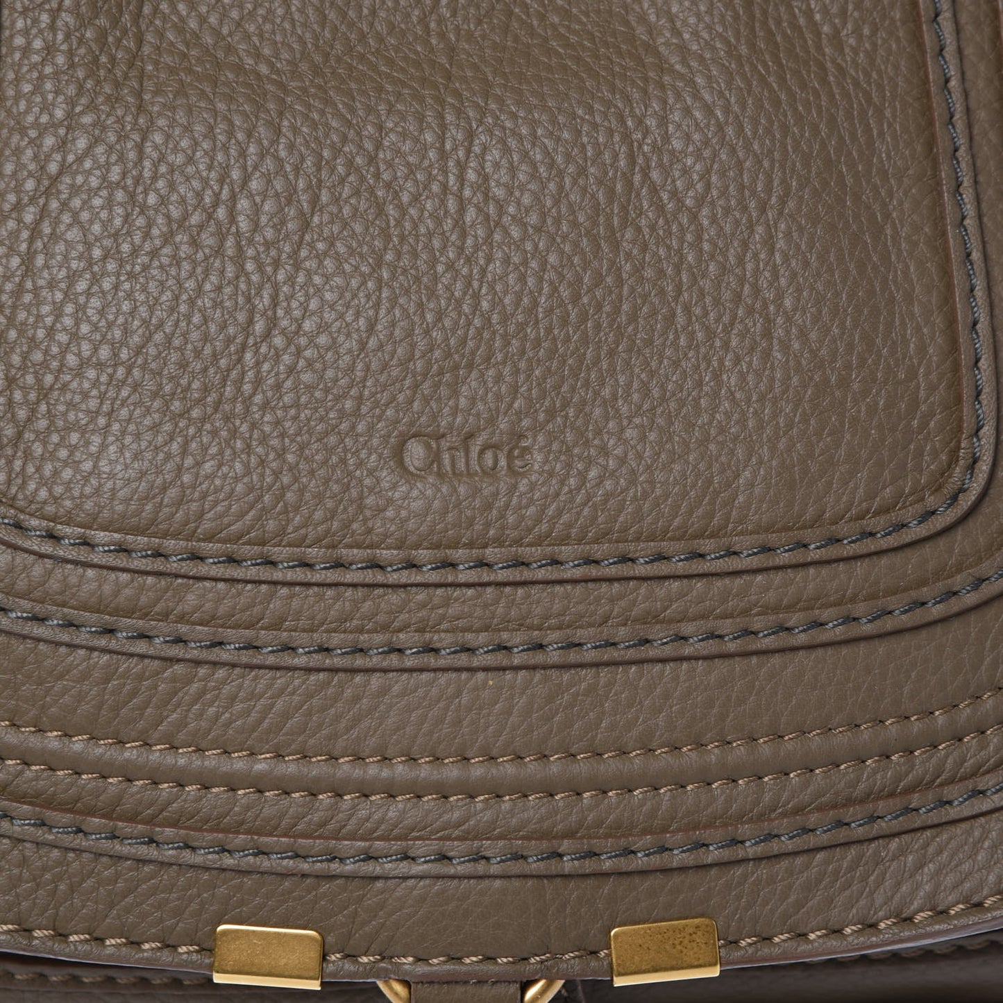 Calfskin Medium Marcie Satchel Anchor Grey