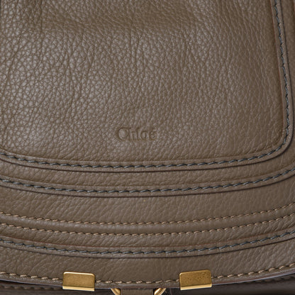 Chloe Calfskin Medium Marcie Satchel Anchor Grey 9 of 9
