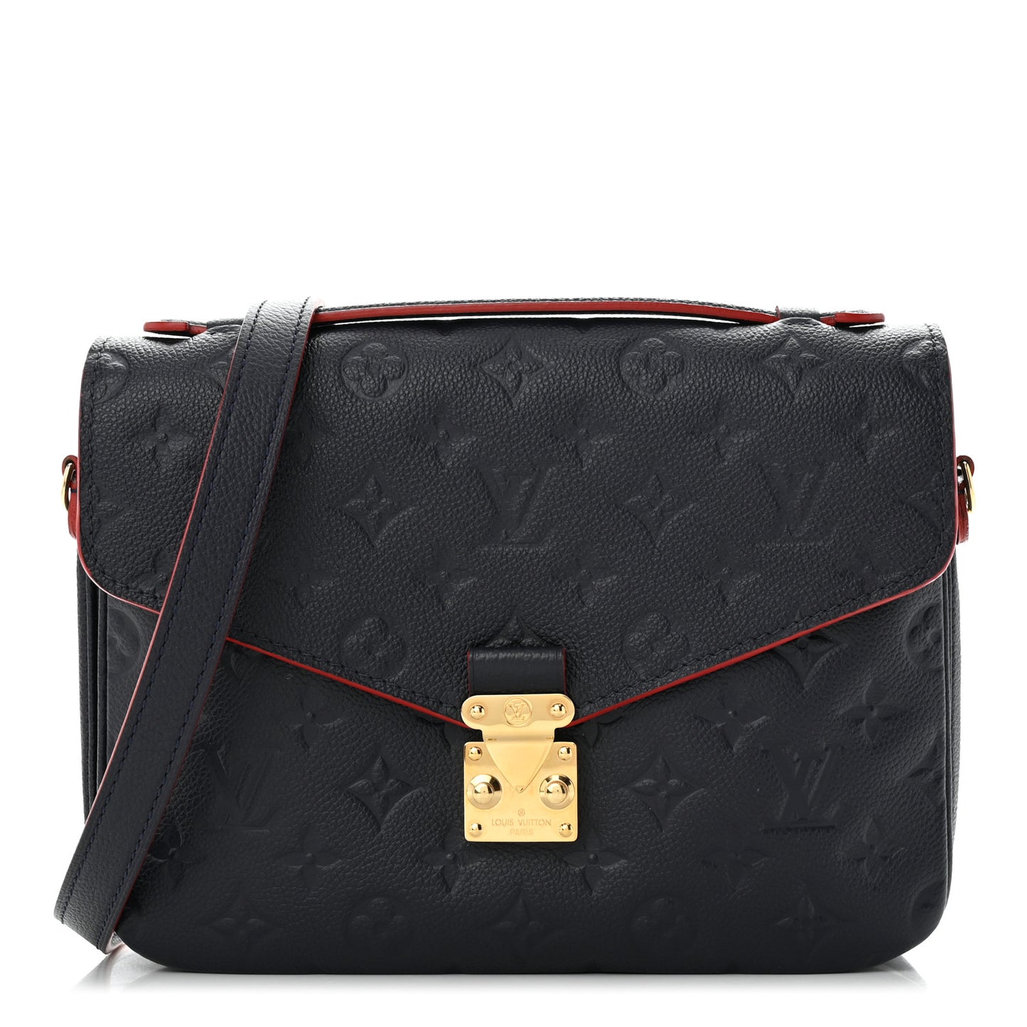 Empreinte Pochette Metis Marine Rouge
