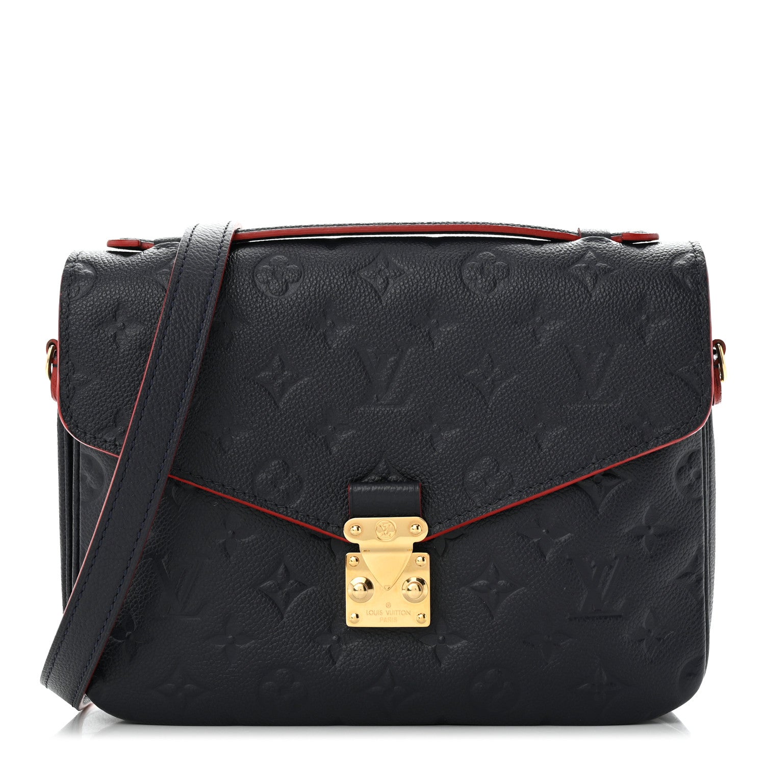 Louis Vuitton Empreinte Pochette Metis Marine Rouge 1 of 13