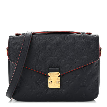 Louis Vuitton Empreinte Pochette Metis Marine Rouge 1 of 13