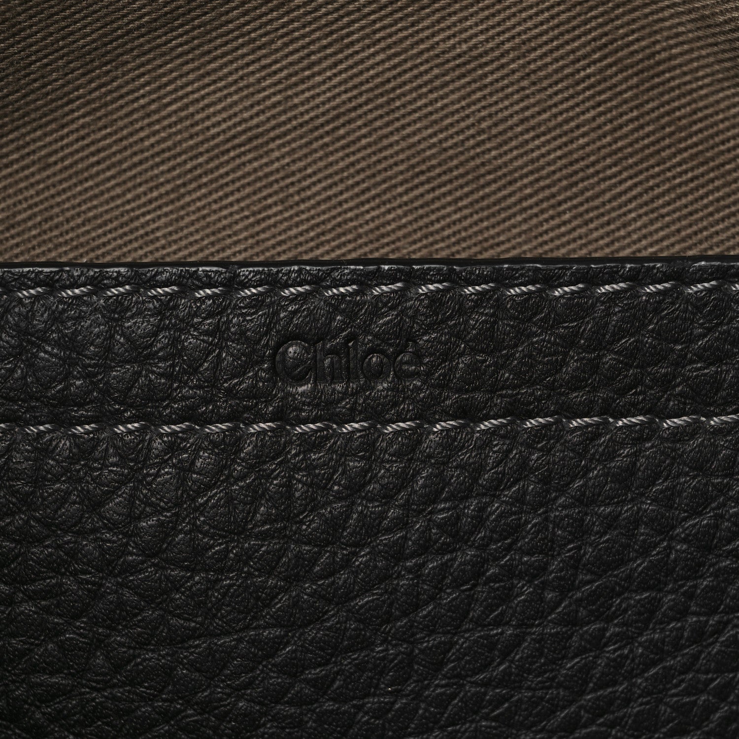Chloe Calfskin Medium Marcie Round Crossbody Bag Black 6 of 7