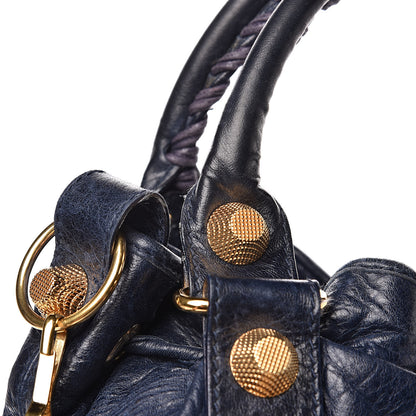 Balenciaga Agneau Giant 21 Gold Hardware Pompon Bleu Roi 13 of 15