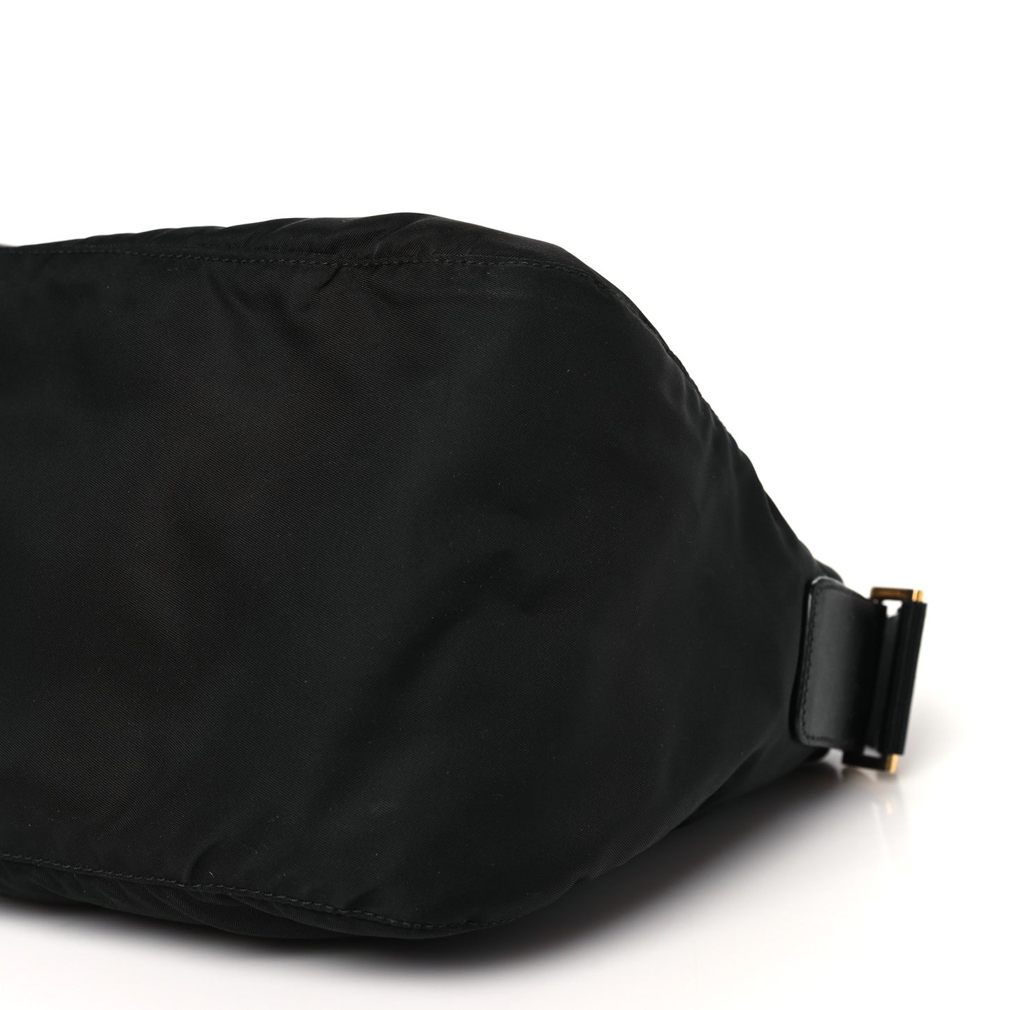 Nylon Vela Colour Messenger Bag Black