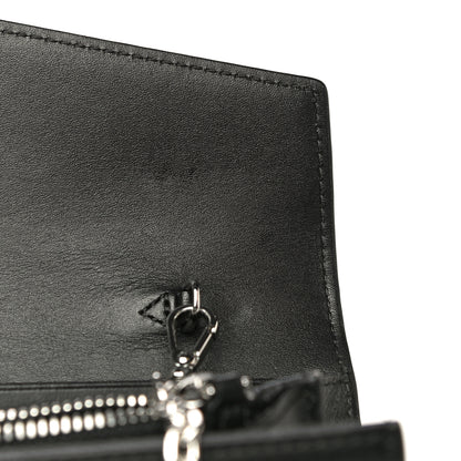 MCM Visetos Large Patricia Wallet On Chain Black 12 of 15