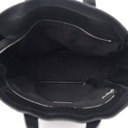 Chanel Calfskin Quilted Ultra Pocket Shopping Tote Black 5 of 13