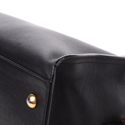 Saint Laurent Calfskin Small Classic Y Cabas Navy Blue 9 of 15