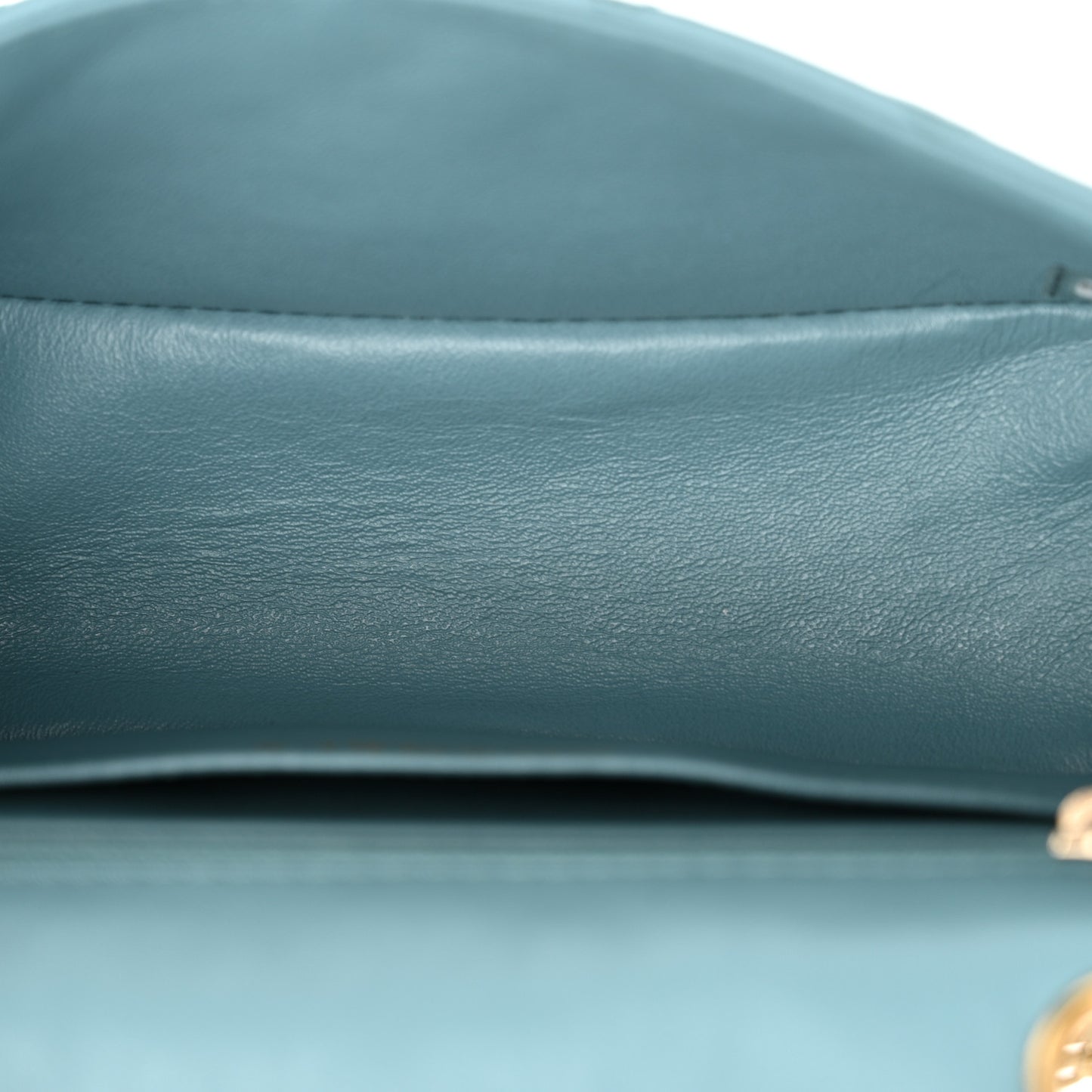 Aged Calfskin Quilted 2.55 Reissue Mini Flap Blue