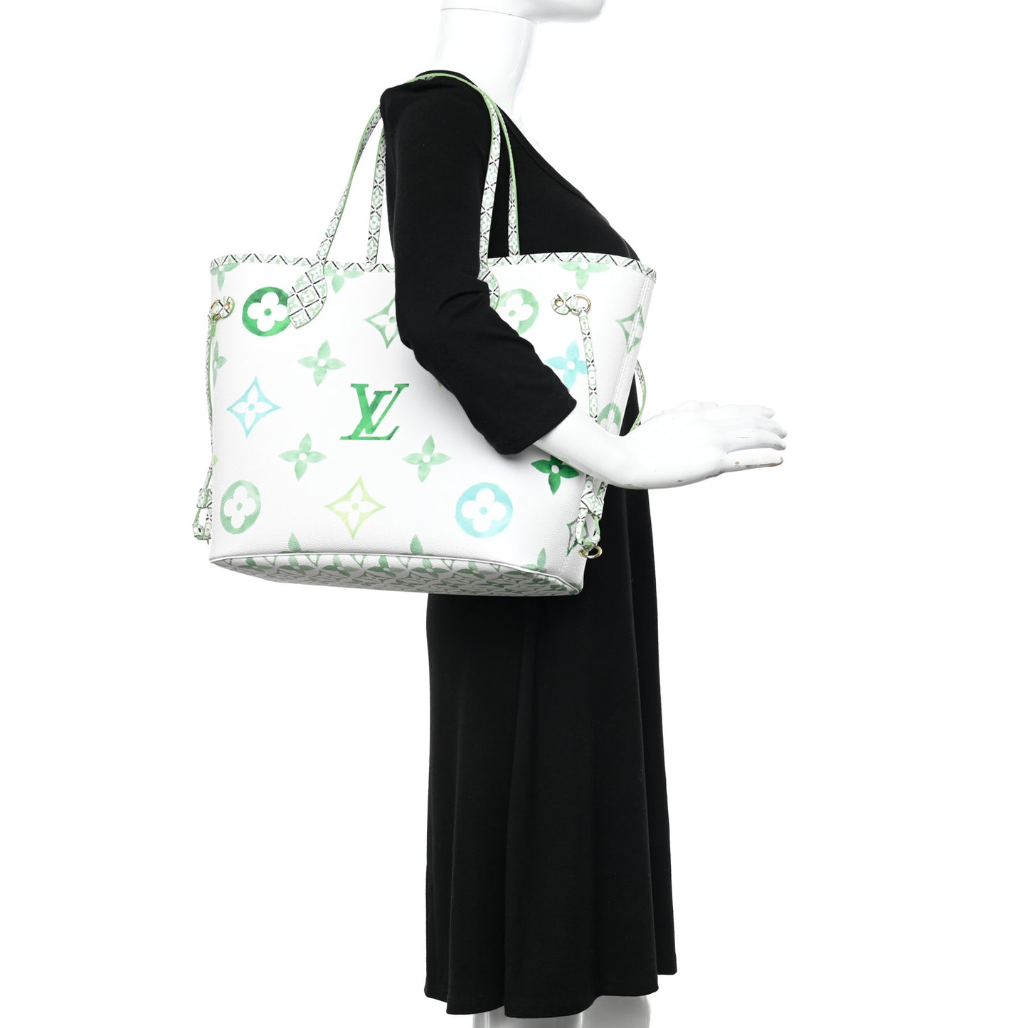 Monogram Giant By The Pool 2.0 Neverfull MM Jade