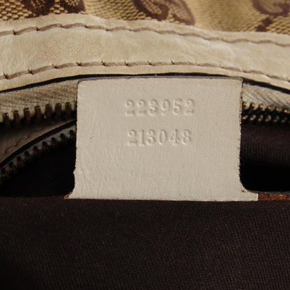 Gucci Monogram Medium Interlocking Hobo Off White 6 of 7