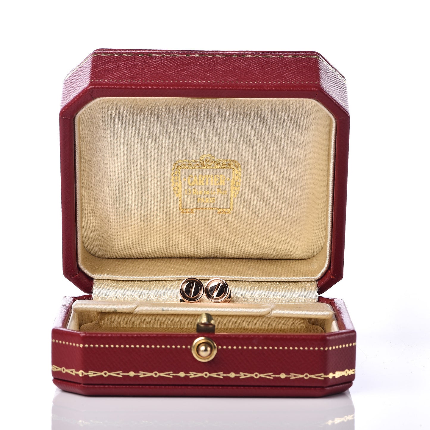 18K Pink Gold LOVE Earrings