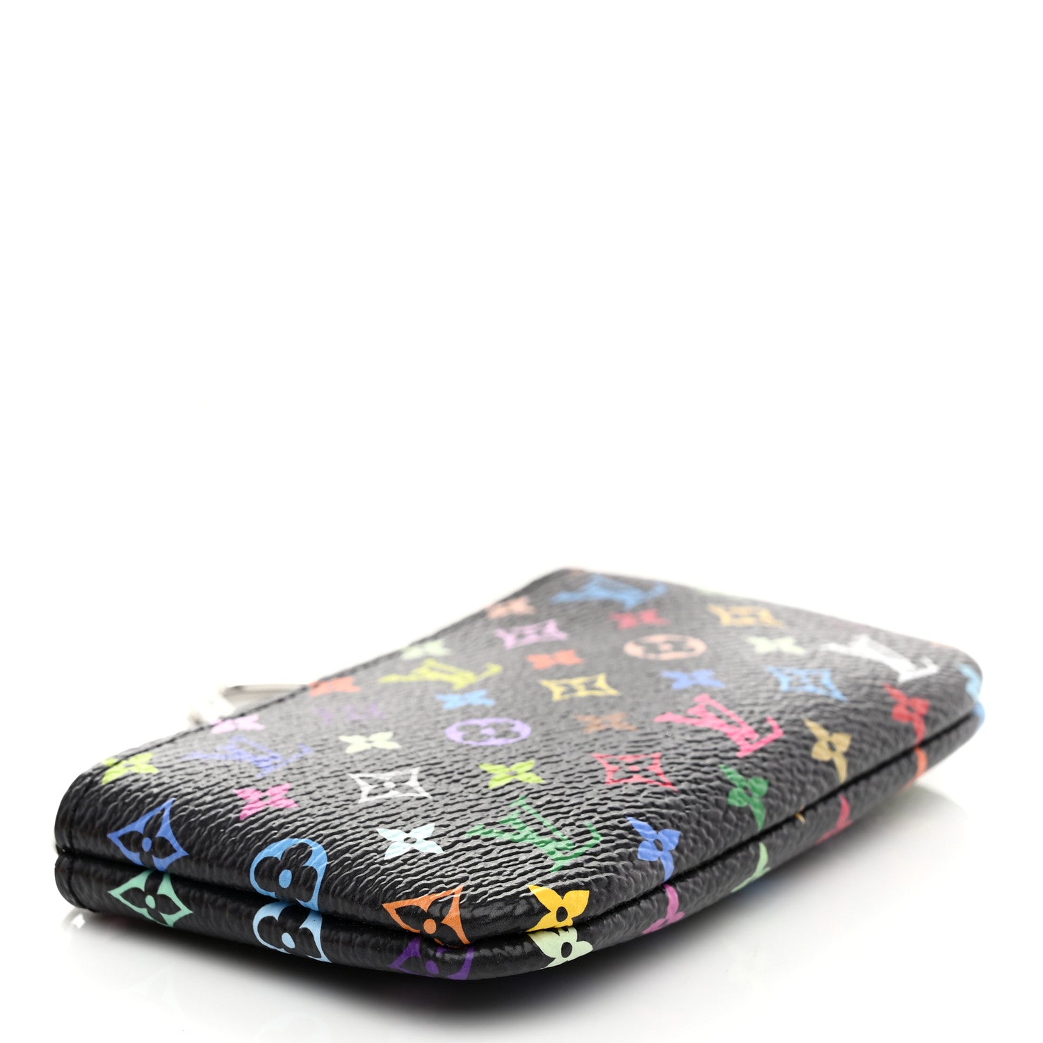 Louis Vuitton LV X TM Monogram Multicolor Key Pouch Black 4 of 7