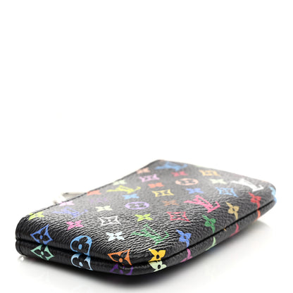 Louis Vuitton LV X TM Monogram Multicolor Key Pouch Black 4 of 7