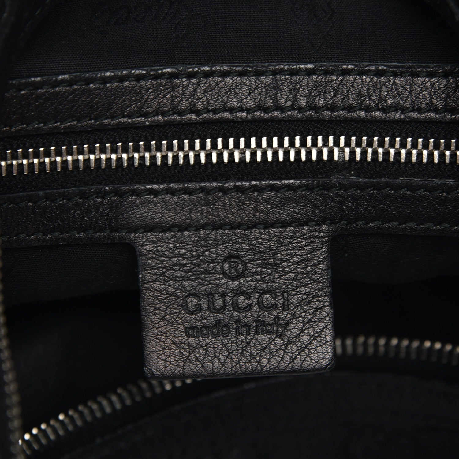 Gucci Guccissima Medium GG Twins Hobo Black 6 of 9