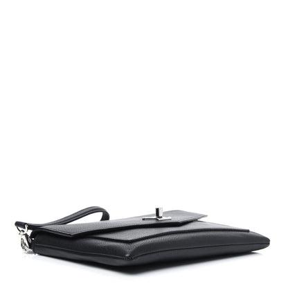 Louis Vuitton Soft Calfskin My Lockme Pochette Black 5 of 10