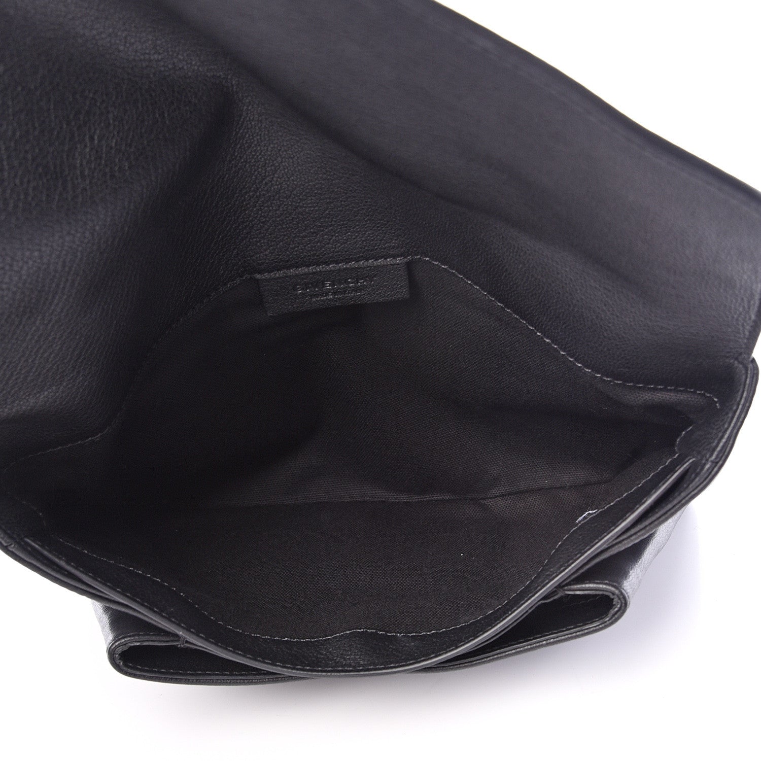 Givenchy Sugar Goatskin Medium Antigona Envelope Clutch Black 4 of 7