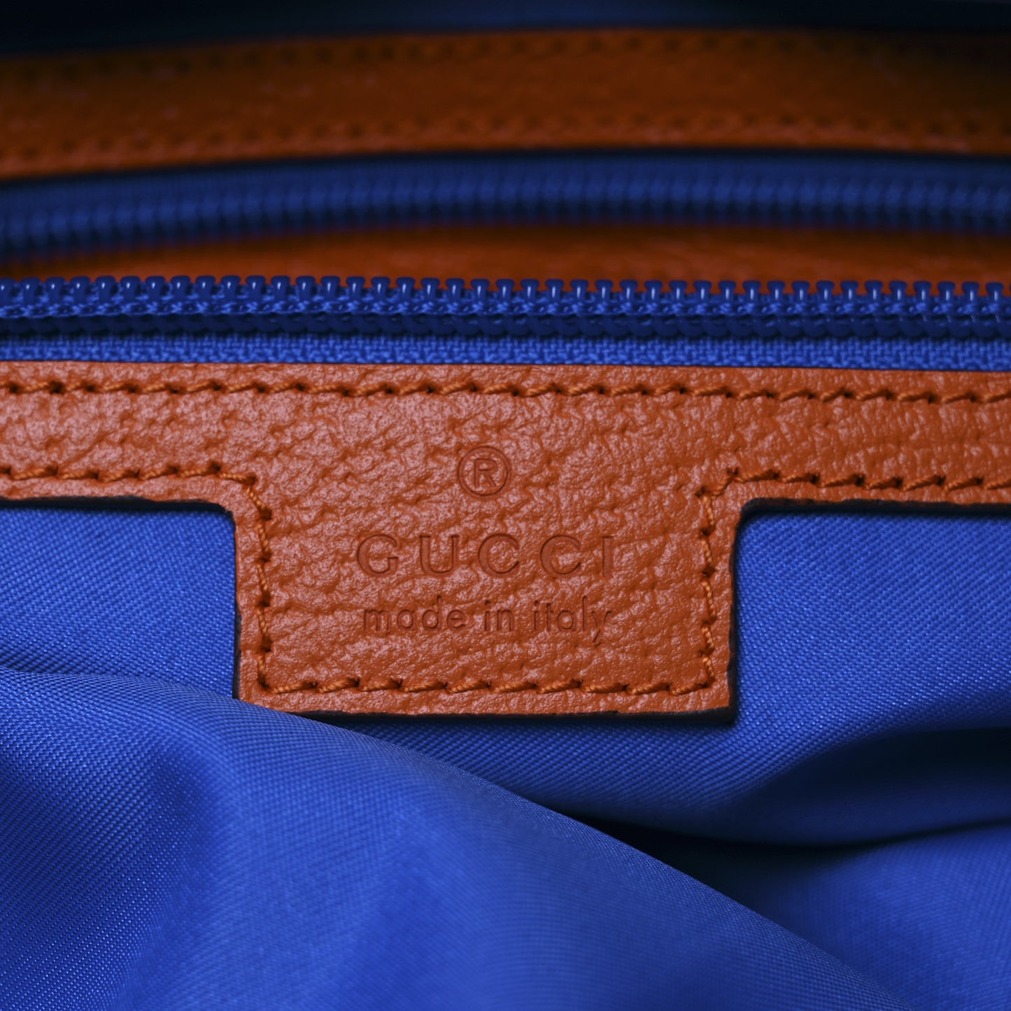 Jersey GG Monogram All Over Pan Sport Double Buckle Backpack  Blue Multicolor