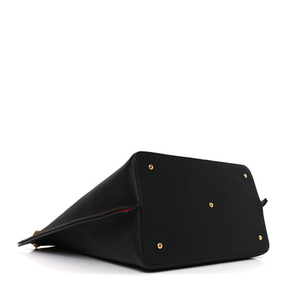 Valentino Garavani Grainy Calfskin Escape Hobo Bag Black 5 of 10