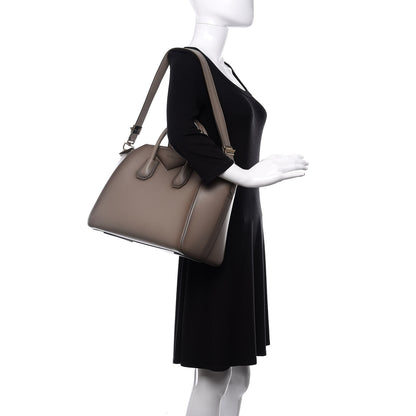 Givenchy Antique Calfskin Medium Antigona Grey 2 of 11