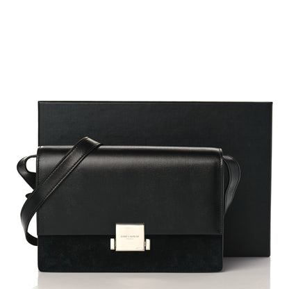 Saint Laurent Smooth Calfskin Suede Medium Bellechasse Black 11 of 11