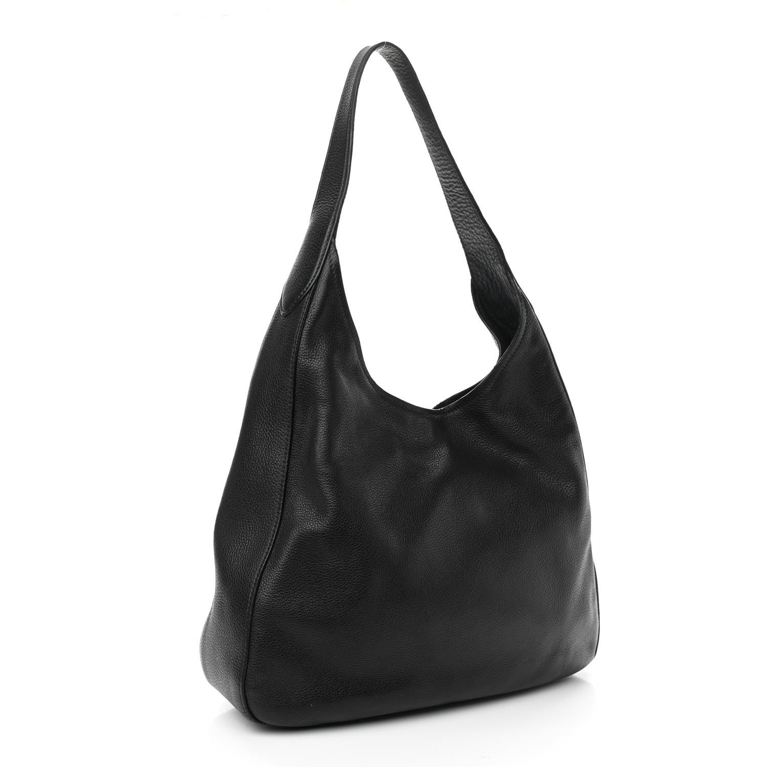 Prada Vitello Daino Medium Pocket Hobo Bag Black 4 of 21