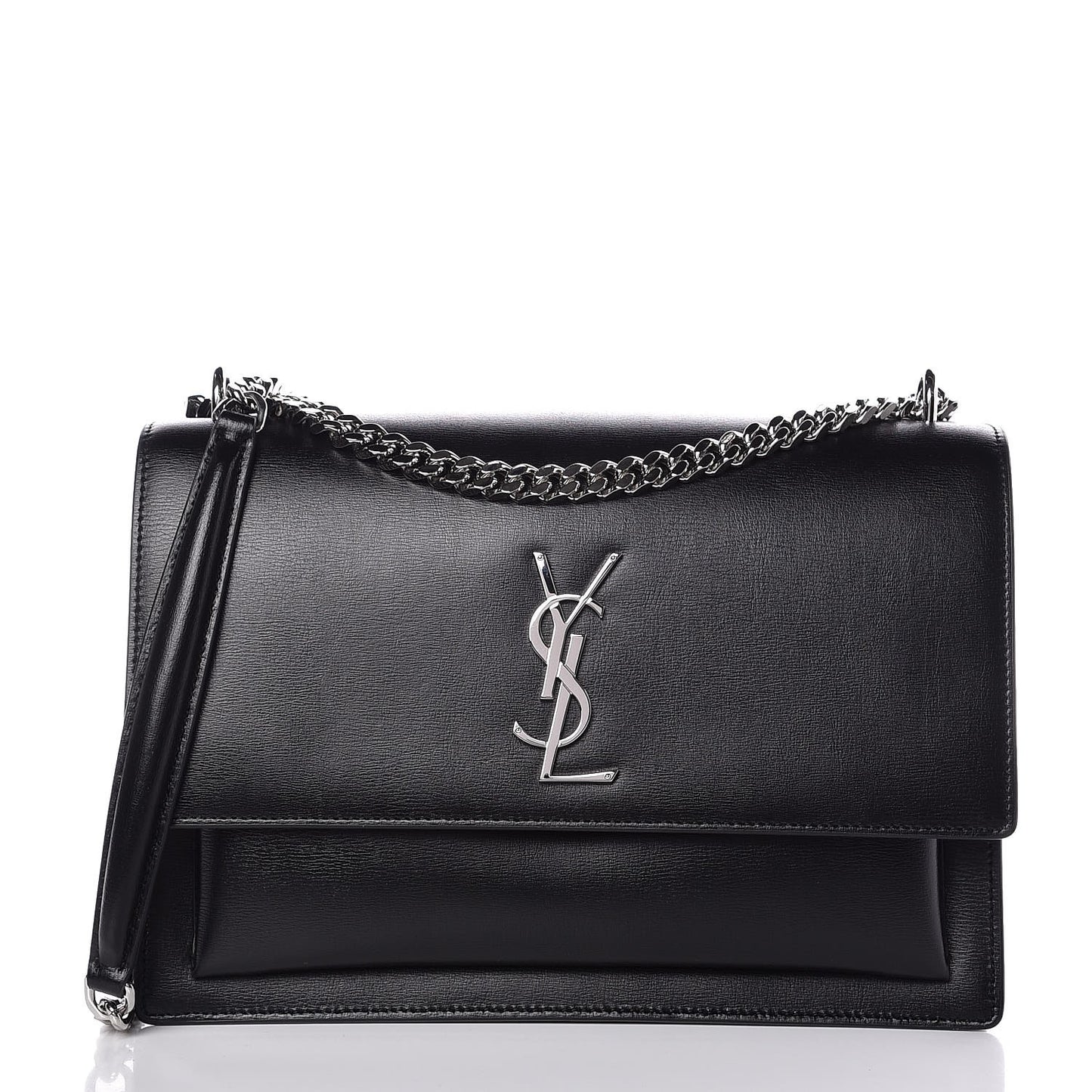 Calfskin Large Monogram Sunset Black