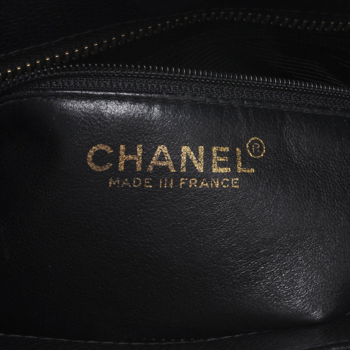 Caviar Medallion Tote Black