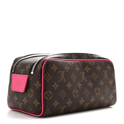 Louis Vuitton Monogram Macassar Dopp Kit Toilet Pouch Pondichery Pink 3 of 7