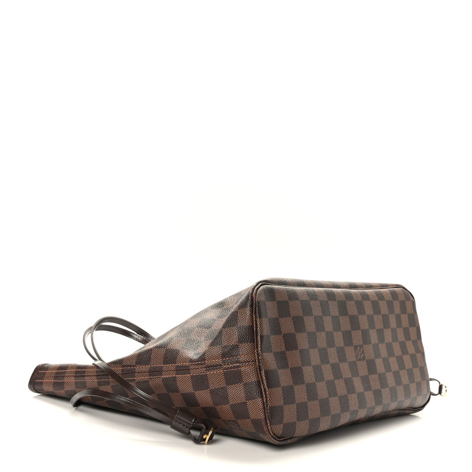 Louis Vuitton Damier Ebene Neo Neverfull MM Rose Ballerine 4 of 11