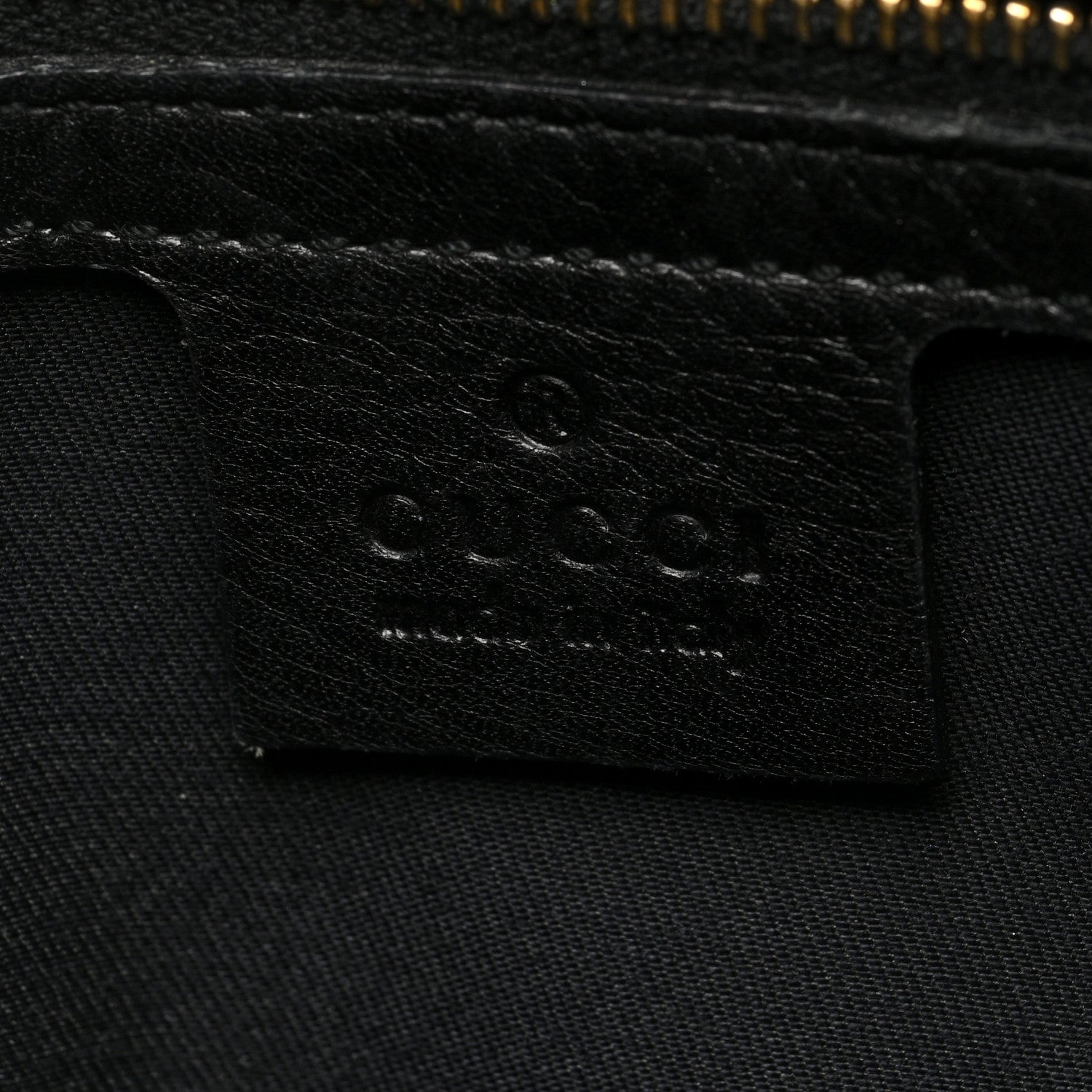 Gucci Calfskin Web Piston Lock Jackie O Hobo Black 6 of 11