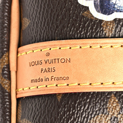 Louis Vuitton Monogram World Tour Speedy Bandouliere 30 6 of 8