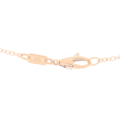 Gucci 18K Rose Gold Enamel Icon Blooms Twirl Pendant Necklace 5 of 5