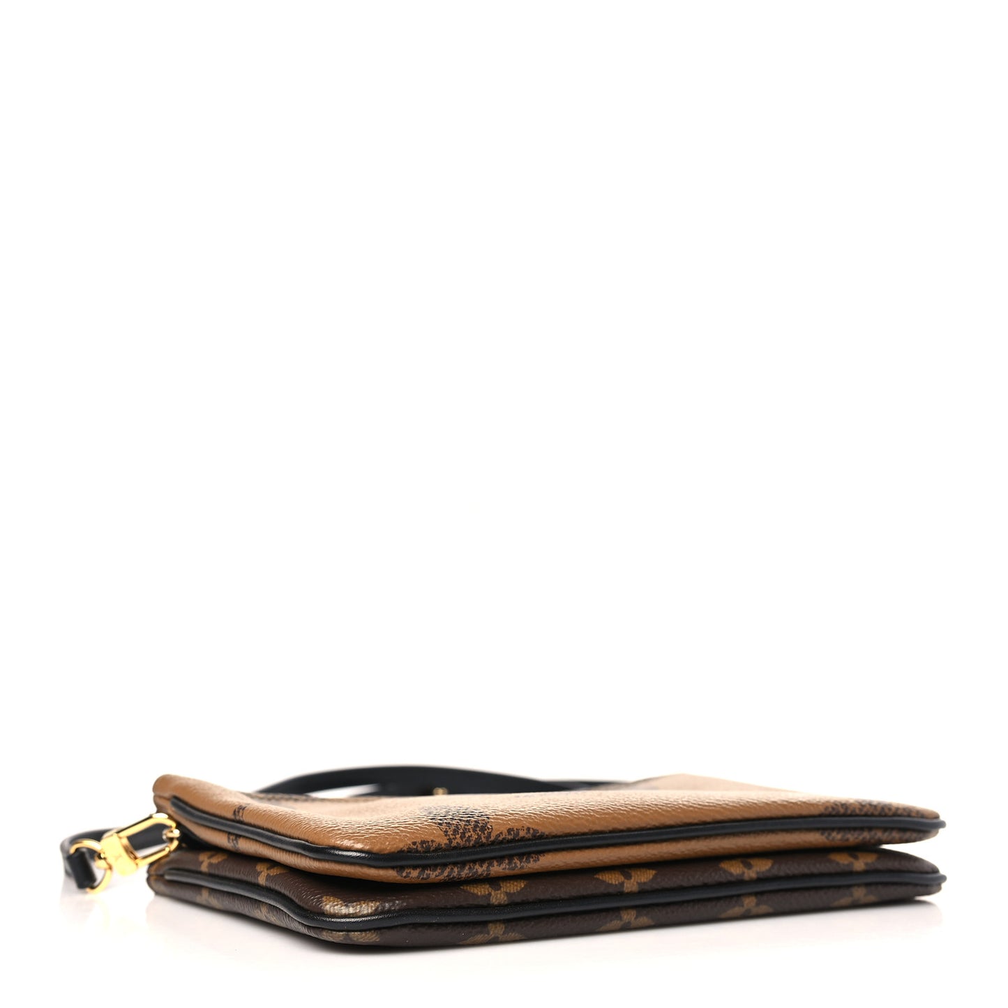 Reverse Monogram Giant Double Zip Pochette