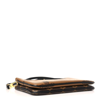 Louis Vuitton Reverse Monogram Giant Double Zip Pochette 4 of 9