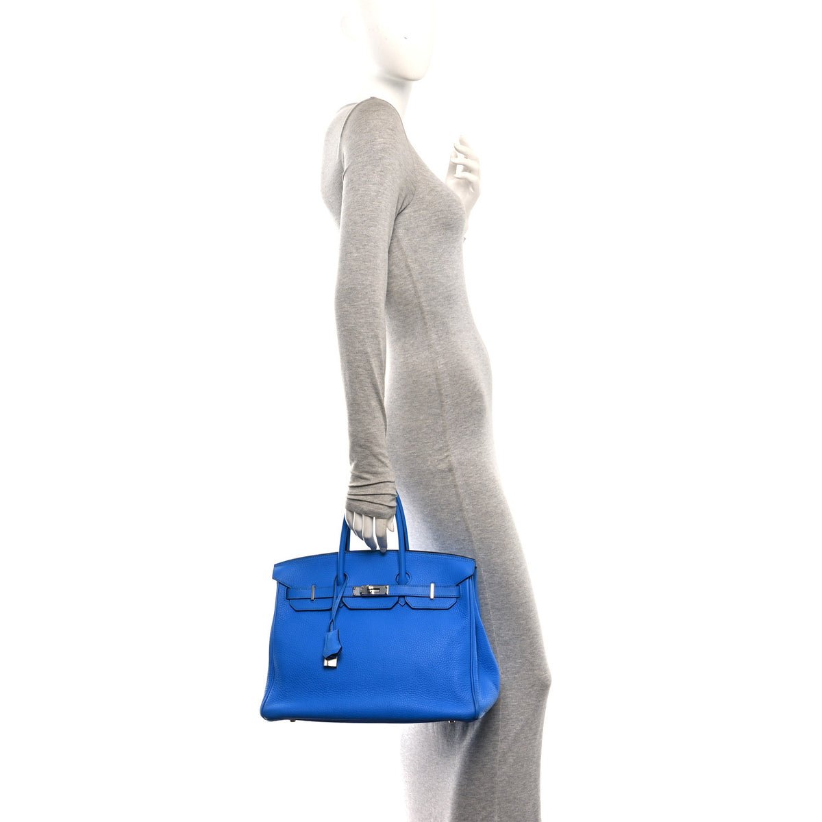 Togo BIRKIN 35 Bleu Hydra