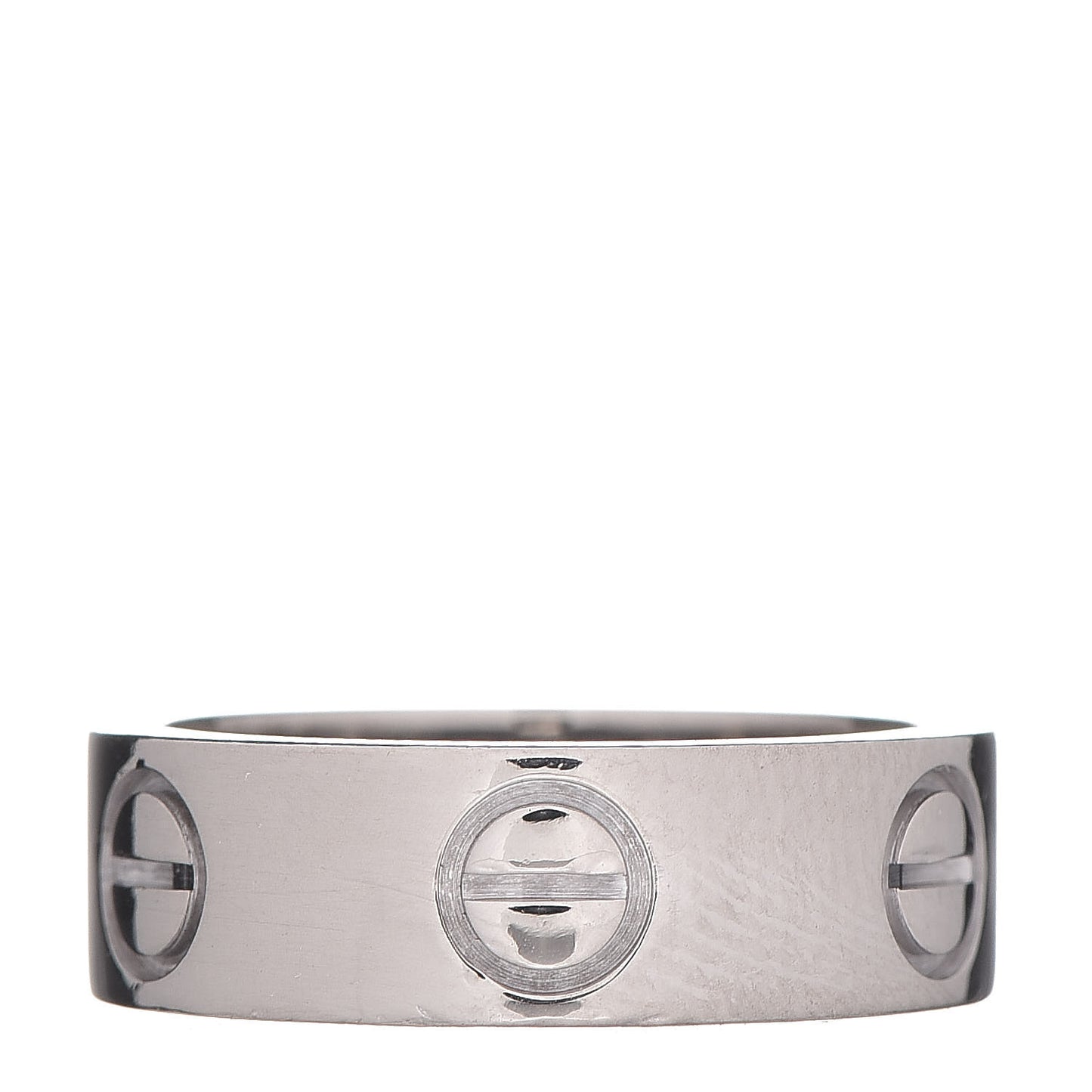 18K White Gold 5.5mm LOVE Ring 47 4