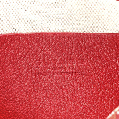 Goyard Goyardine Plumet Wallet Clutch Red 6 of 10