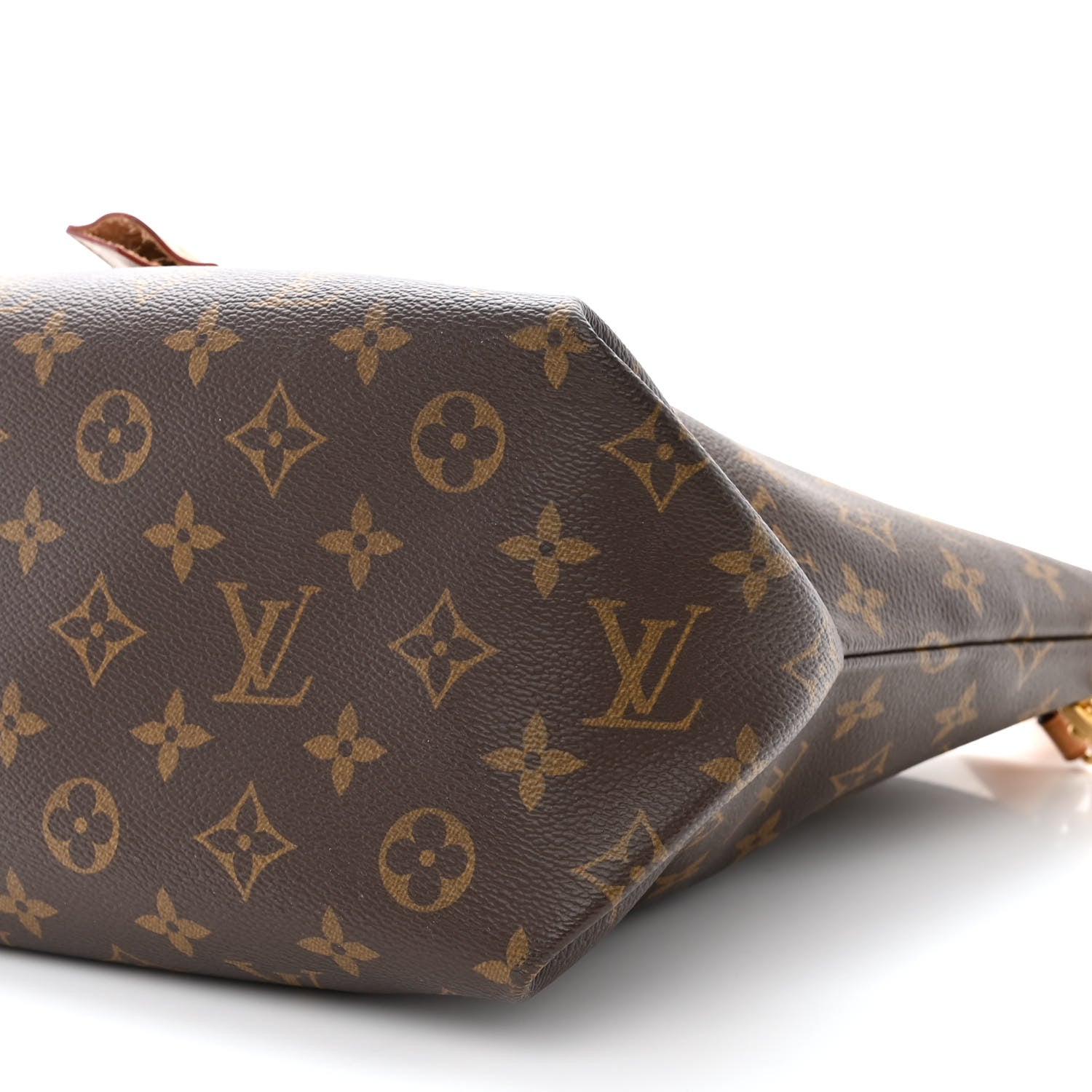 Louis Vuitton Monogram Flower Zipped Tote MM Beige 13 of 13