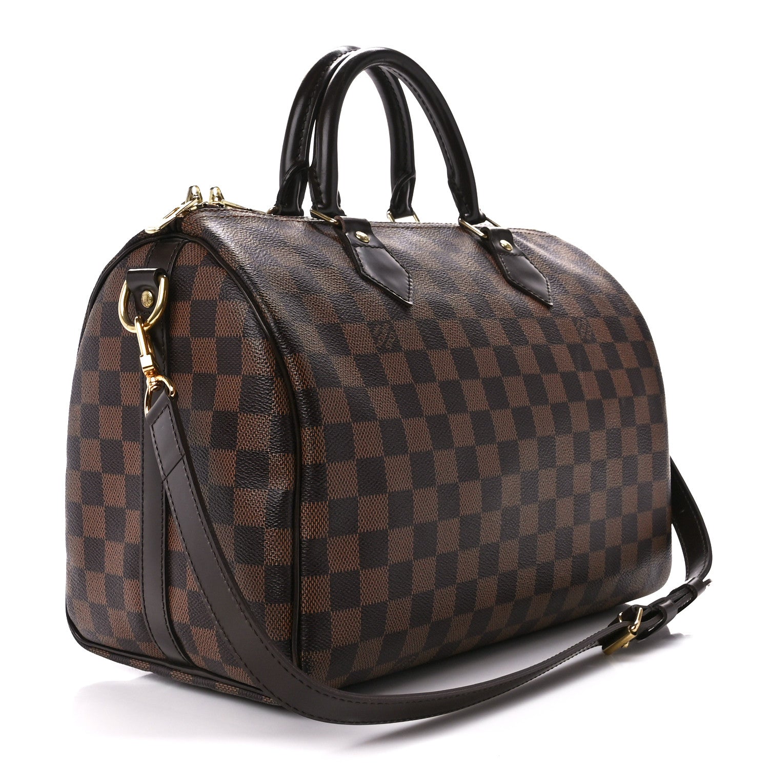 Louis Vuitton Damier Ebene Speedy Bandouliere 30 3 of 13