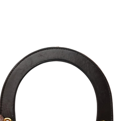 Christian Dior Lambskin Cannage Large Lady Dior Dark Brown 11 of 20