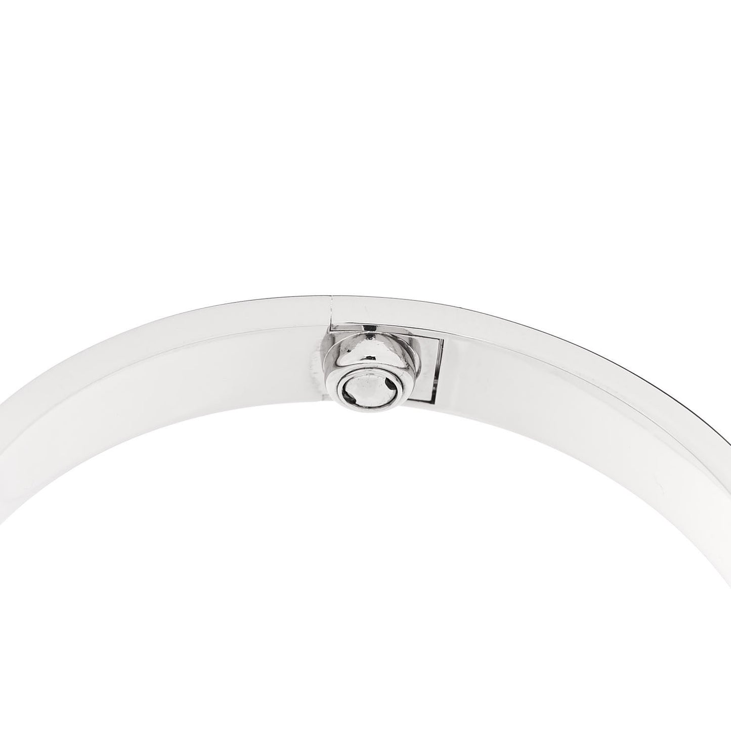 18K White Gold LOVE Bracelet 16
