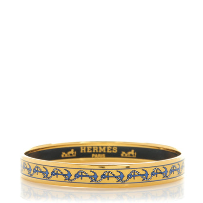 Hermes Enamel Printed Narrow Bracelet 65 1 of 6
