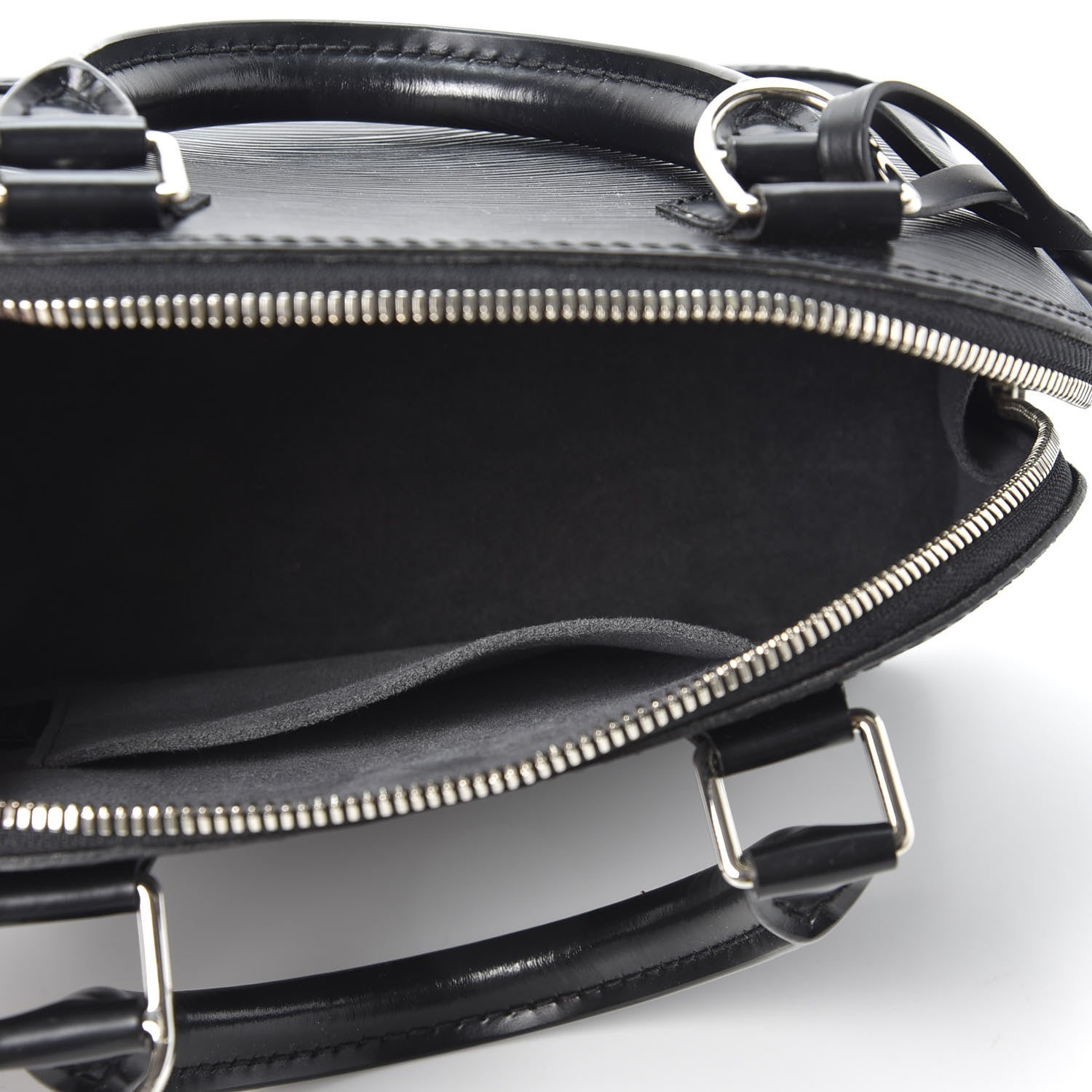 Louis Vuitton Epi Alma BB Black 5 of 9