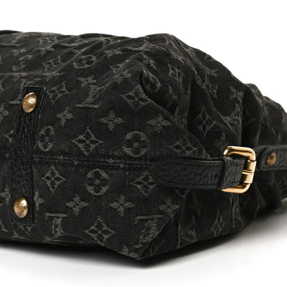Louis Vuitton Denim Neo Cabby MM Black 9 of 13
