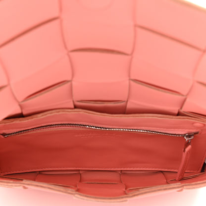 Bottega Veneta Nappa Maxi Intreccio Cassette Bag Peach 5 of 11
