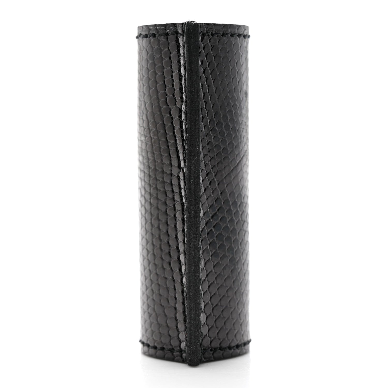 Hermes Lizard Lipstick Case Black 2 of 4